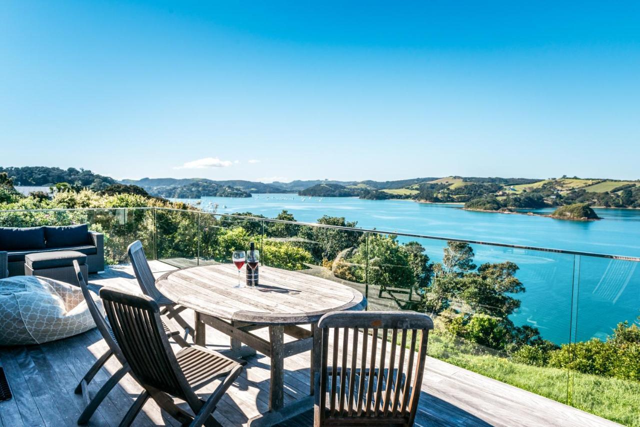 Villa Ocean View Te Whau Bay Esterno foto