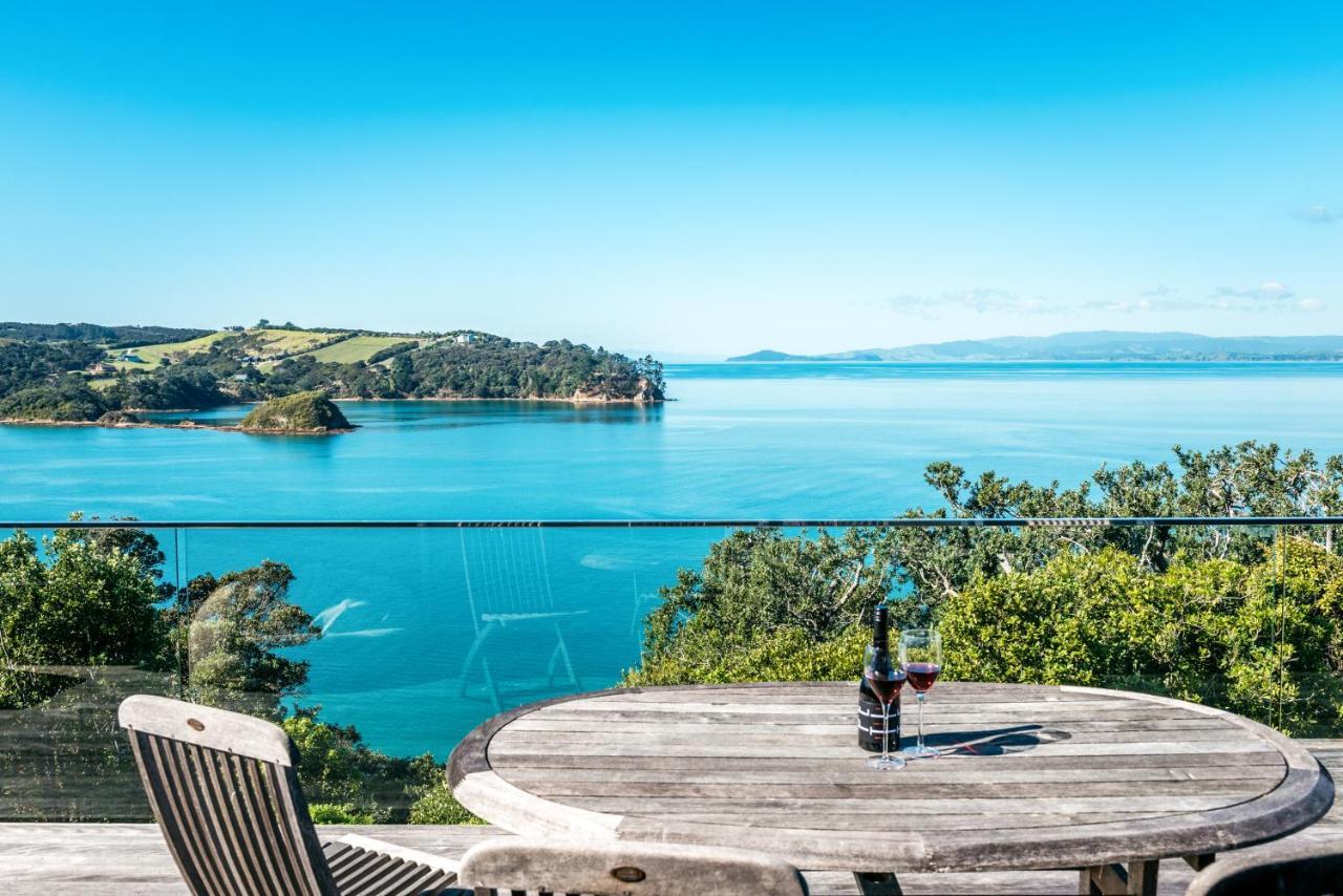Villa Ocean View Te Whau Bay Esterno foto