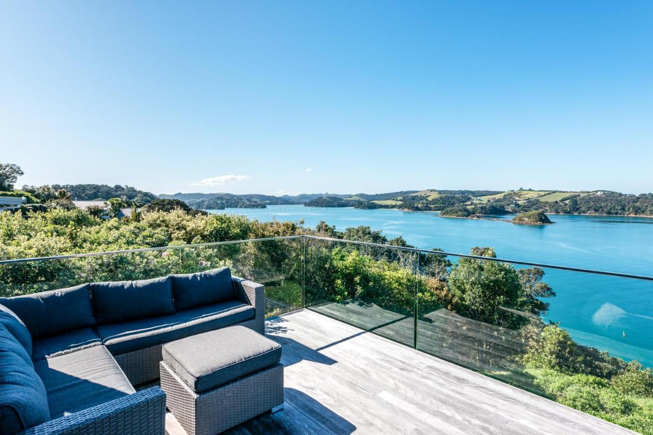 Villa Ocean View Te Whau Bay Esterno foto